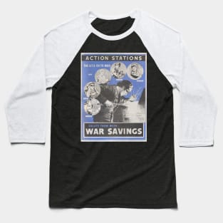 Reprint of British wartime poster. Baseball T-Shirt